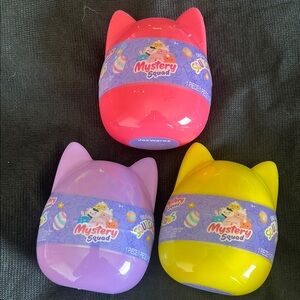 NEW Sealed bundle of THREE Mystery Squad Squishmallows Set 5”